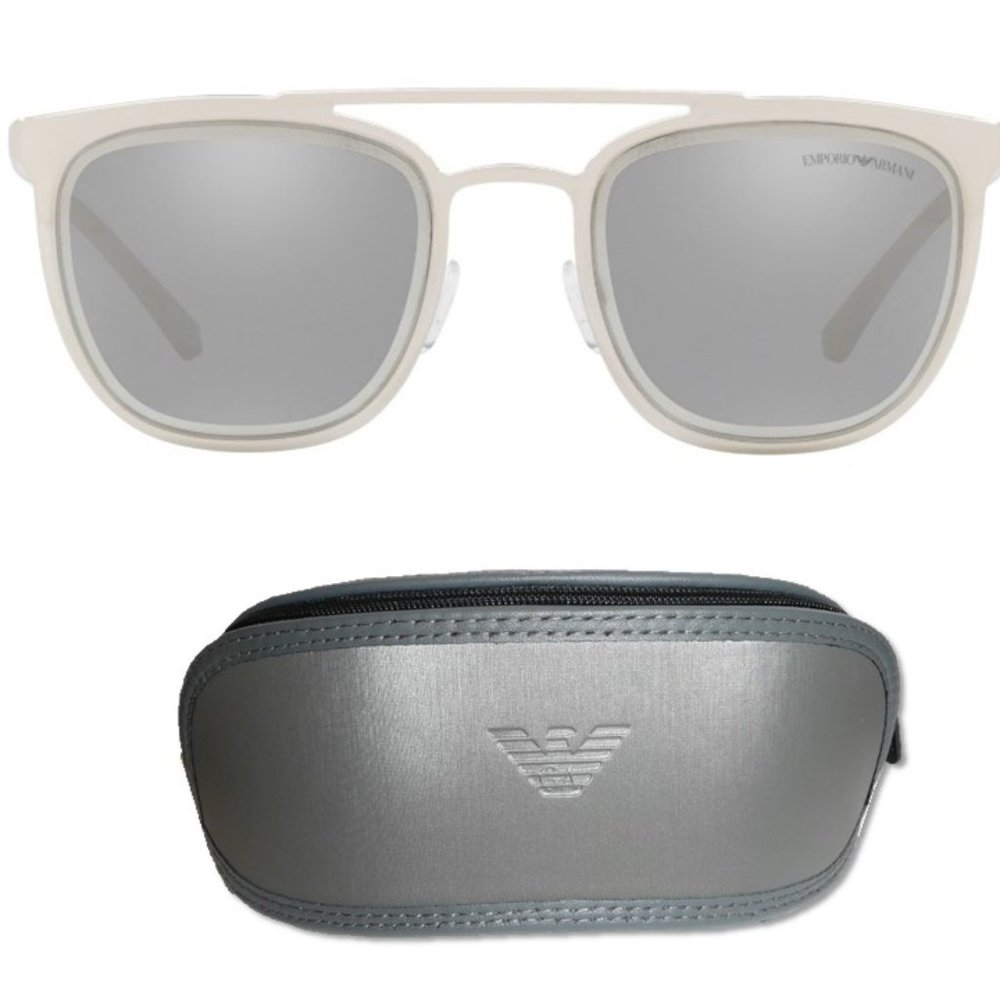 Emporio Armani Men's Mirror Lens Sunglasses